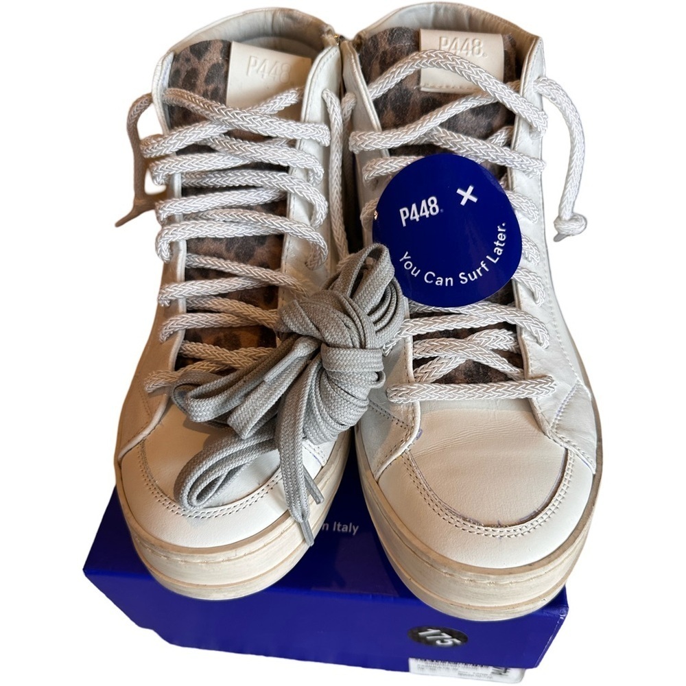P448 NIB Skate Tanky High Top Size 40 - Picture 2 of 9